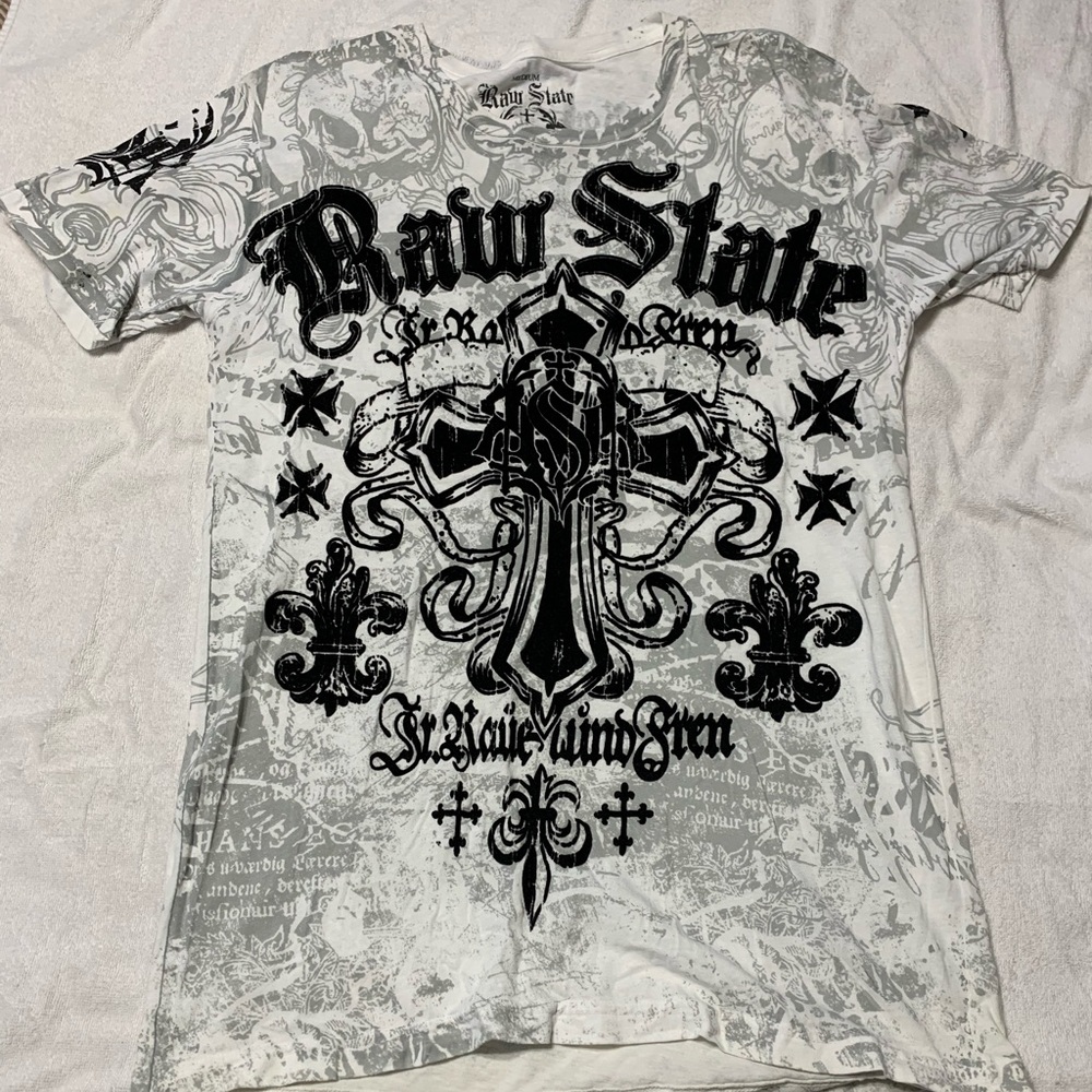 Raw State t shirt size medium
